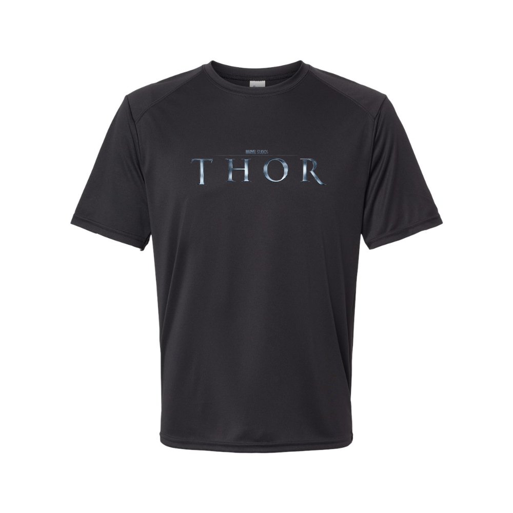 Youth Kids Thor Marvel Superhero Performance T-Shirt