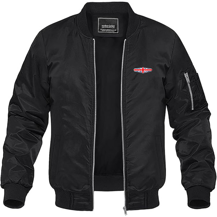 Men's David Brown Logo Lightweight Bomber Jacket