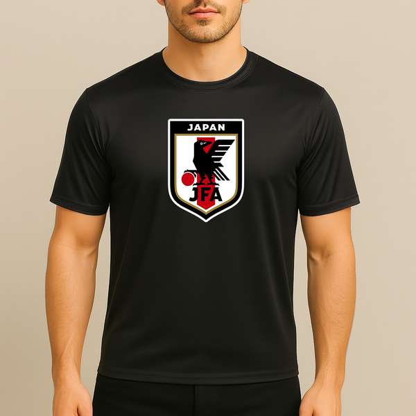 Men's Japan National Soccer Team Polyester T-Shirt