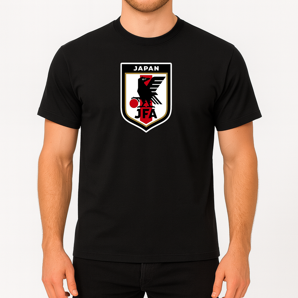 Men's Japan National Soccer Team Cotton T-Shirt