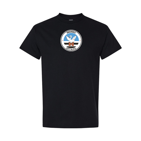 Men's Swansea City Soccer Gildan Heavy Cotton T-Shirt