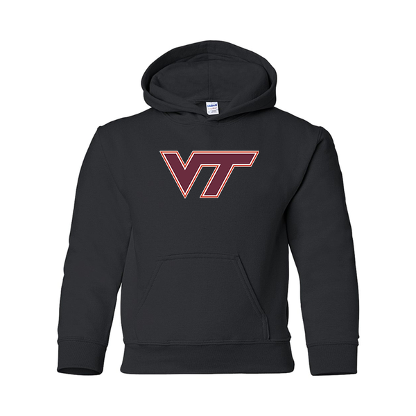 Youth  Virginia Tech Hokies  Gildan Heavy Blend  Hooded Sweatshirt