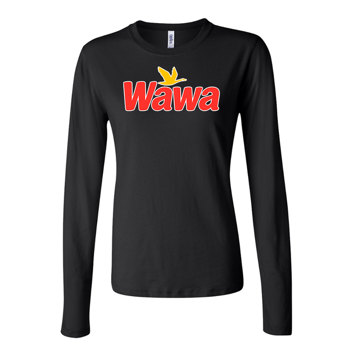 Women's Wawa Gas Station Long Sleeve T-Shirt
