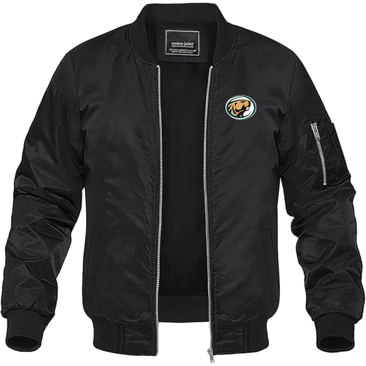 Men's Bemidji State Beavers Lightweight Bomber Jacket
