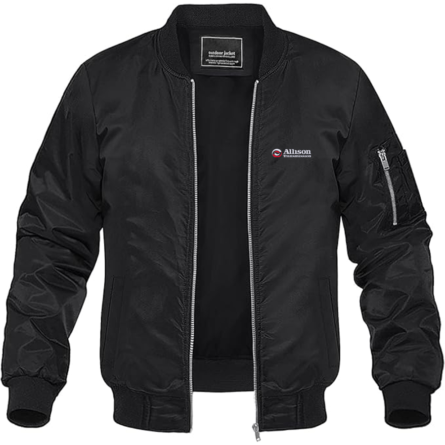Men's Allison Transmission Logo Lightweight Bomber Jacket