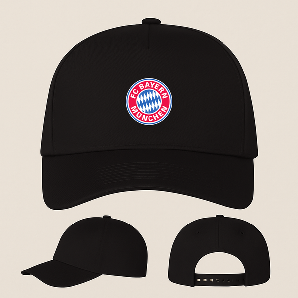 F.C. Bayern Munchen Soccer Five Panel Twill Snapback Cap
