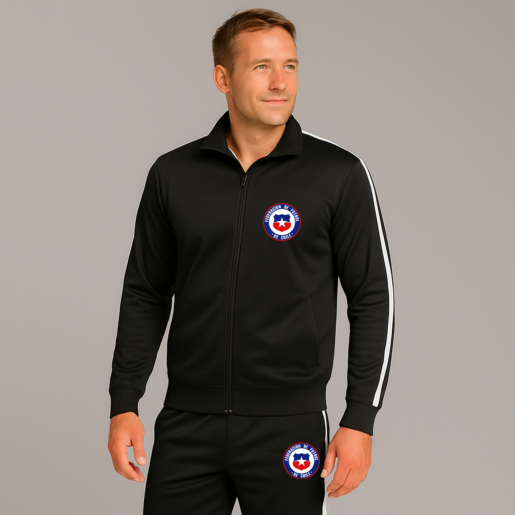 Men's Chile National Soccer Team  Dri-Fit TrackSuit