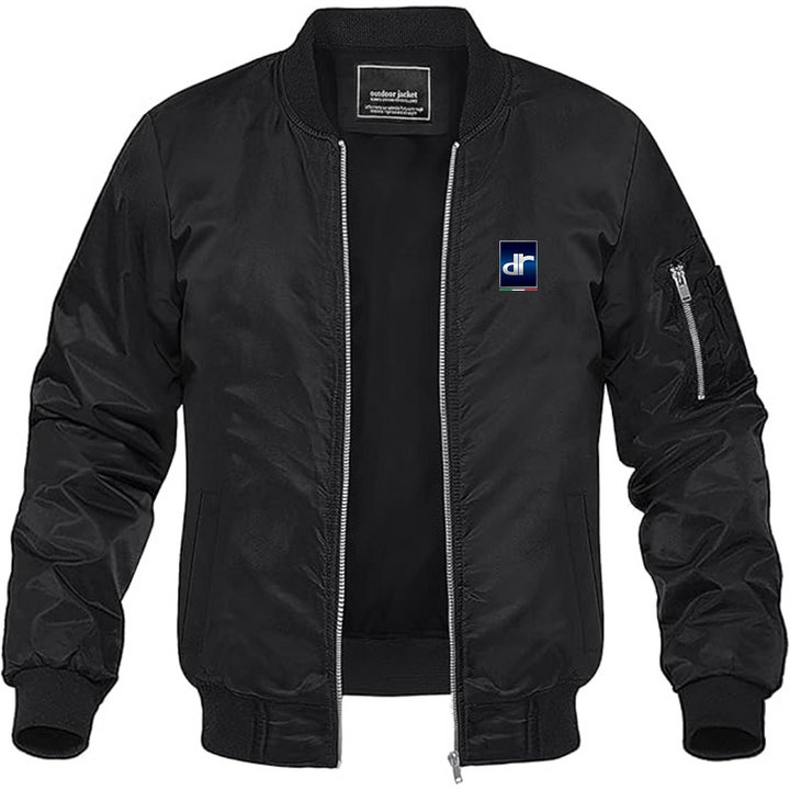 Men's DR Automobiles Logo Lightweight Bomber Jacket