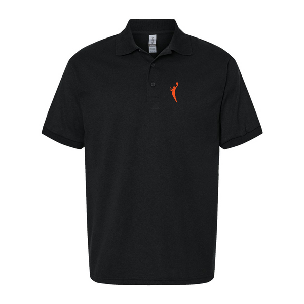 Men's WNBA Symbol Logo Dry Blend Polo