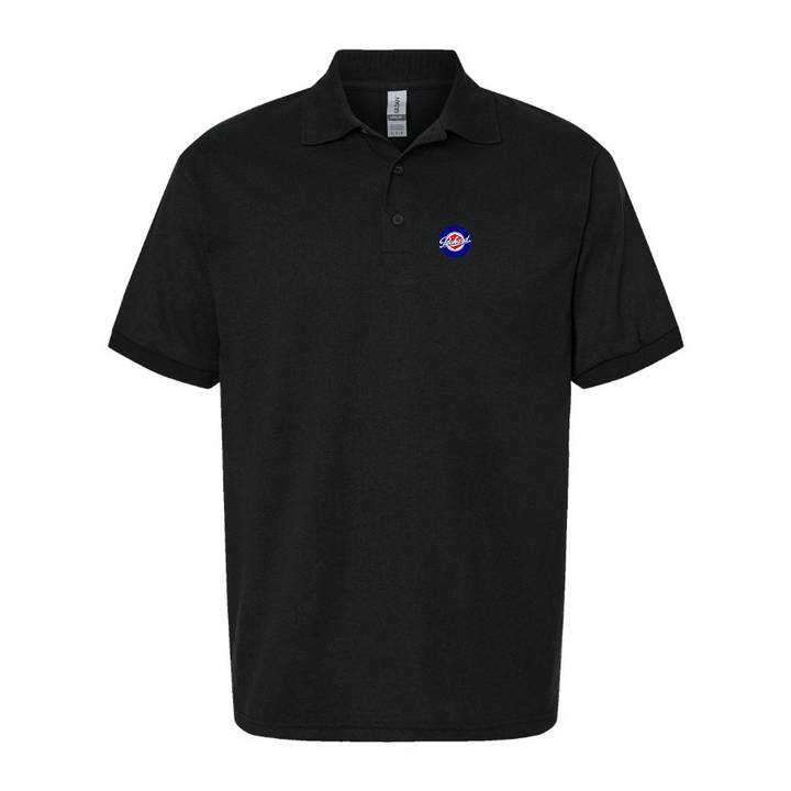 Men's Packard Logo Dry Blend Polo - Black