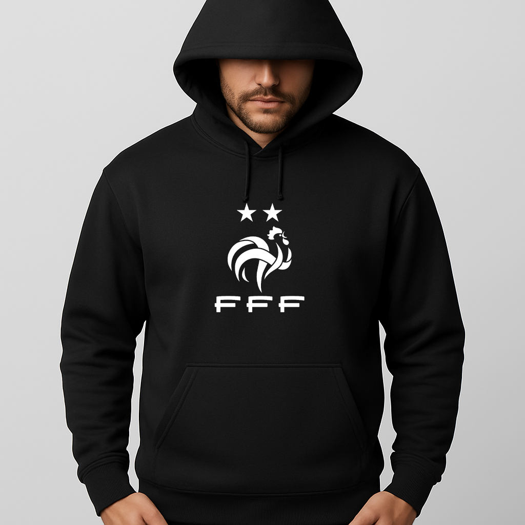 Men's France Soccer Pullover Hoodie
