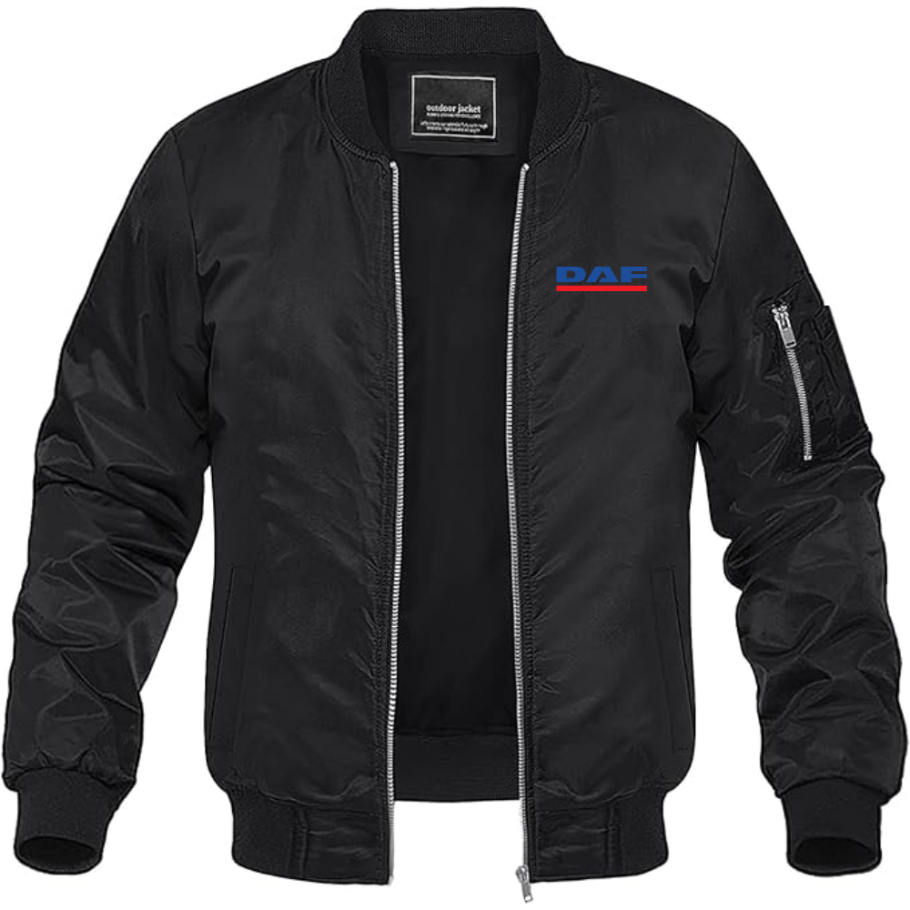 Men's DAF Logo Lightweight Bomber Jacket