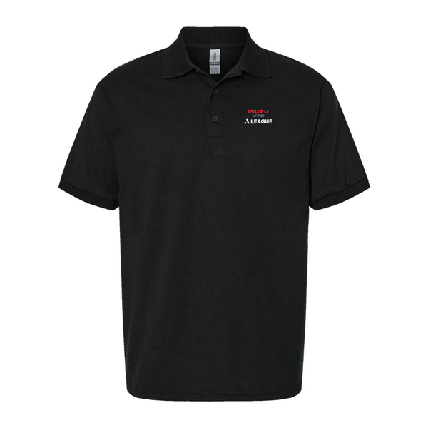 Men's A League Logo Dry Blend Polo