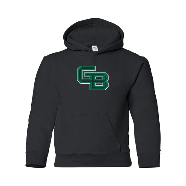 Youth Wisconsin Green Bay Phoenix Gildan Heavy Blend  Hooded Sweatshirt