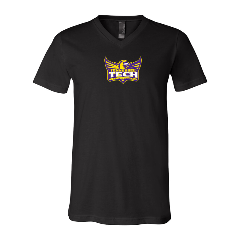 Tennessee Tech Golden Eagles BELLA  CANVAS - Jersey V-Neck T-Shirt