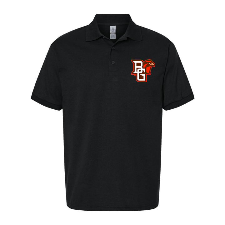 Men's Bowling Green Falcons Dry Blend Jersey Polo - Black