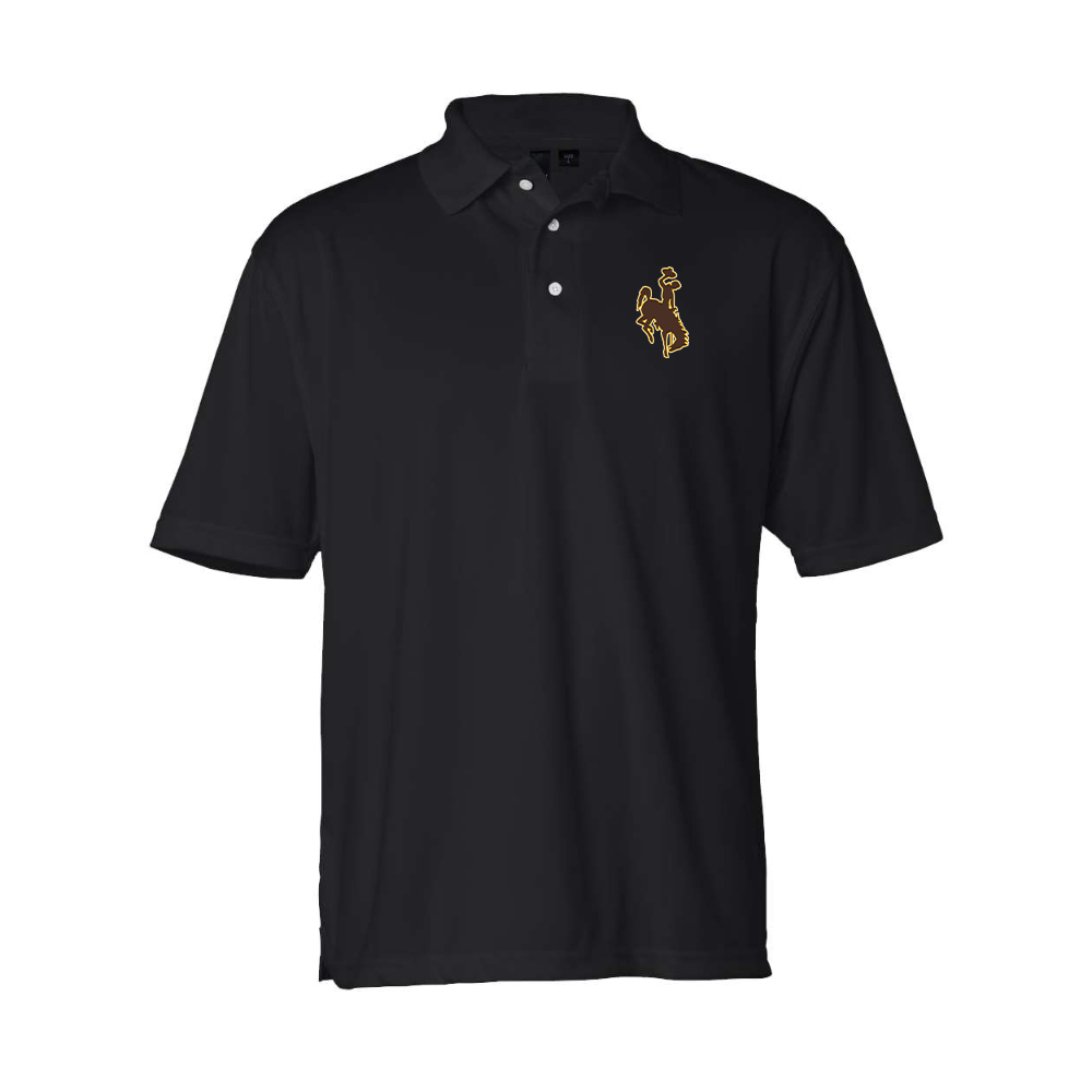 Men's  Wyoming Cowboys Sierra Pacific Moisture Free Mesh Polo