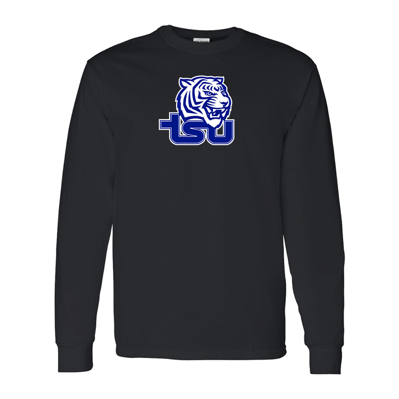 Men's Tennessee State Tigers Gildan Heavy Cotton Long Sleeve T-Shirt
