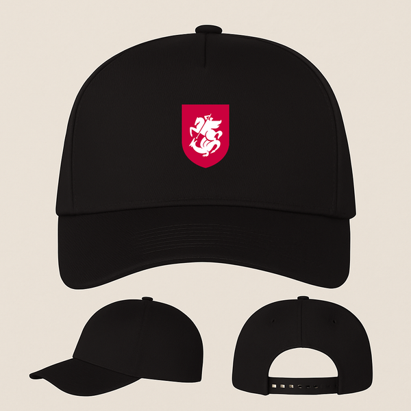 Georgia National Soccer Team Five Panel Twill Snapback Cap