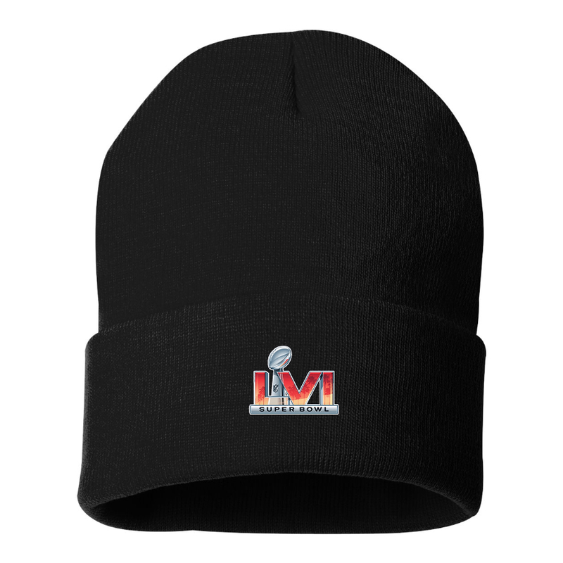 Superbowl LVI Logo Beanie Hat