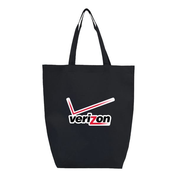 Verizon Wireless Q-Tees Non-Woven Gusset Bottom Tote