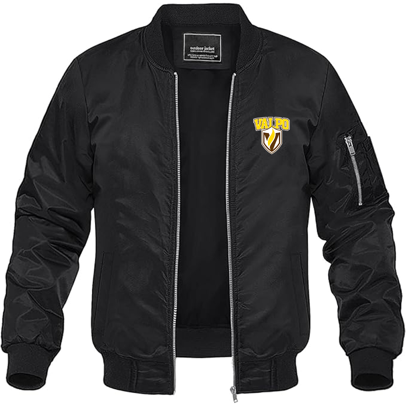 Men's Valparaiso Crusaders Lightweight Bomber Jacket