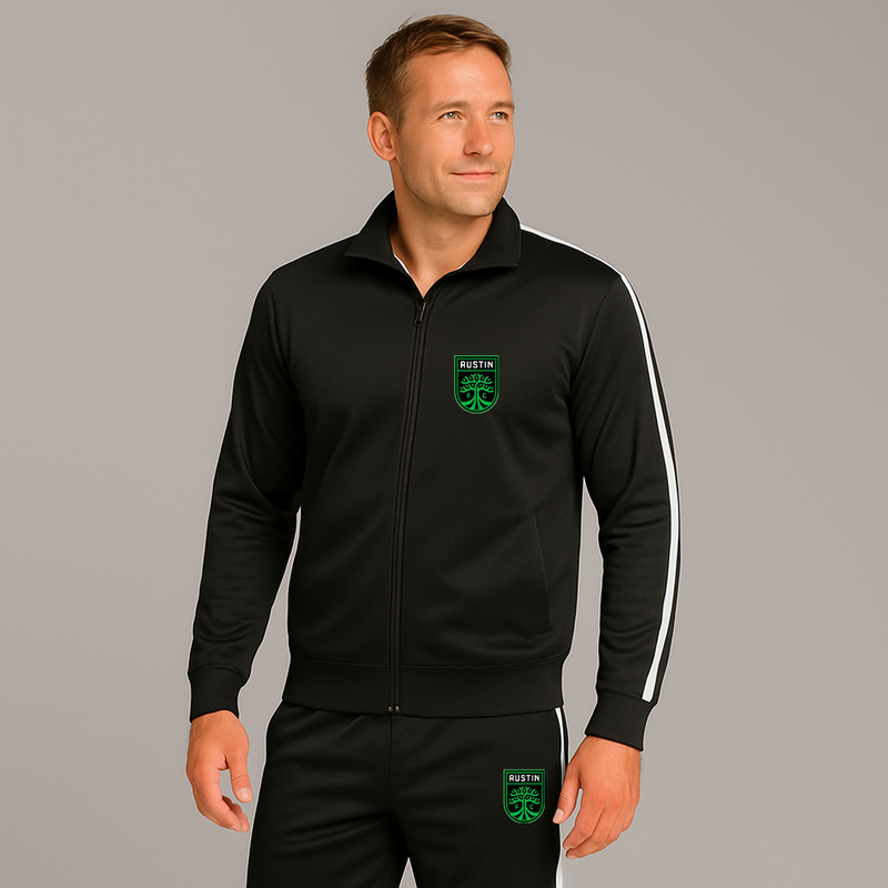 Men's Austin FC Logo Dri-Fit TrackSuit