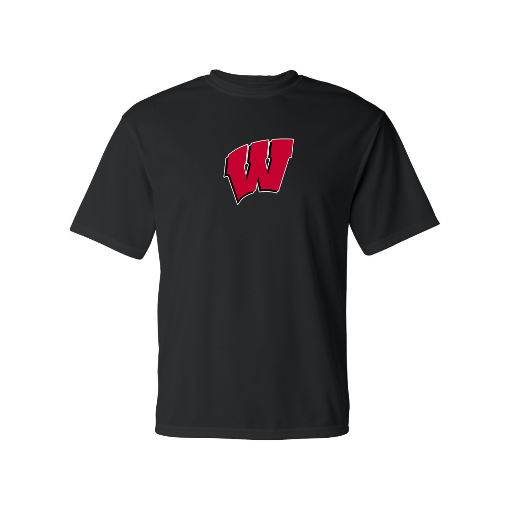 Men's  Wisconsin Badgers Polyester T-Shirt