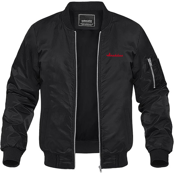 Men's Moskvitch Logo Lightweight Bomber Jacket