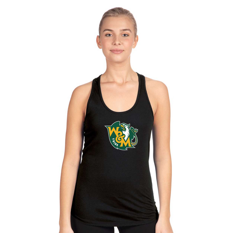 Women's William and Mary Tribe   Next Level V-Neck T-Shirt
