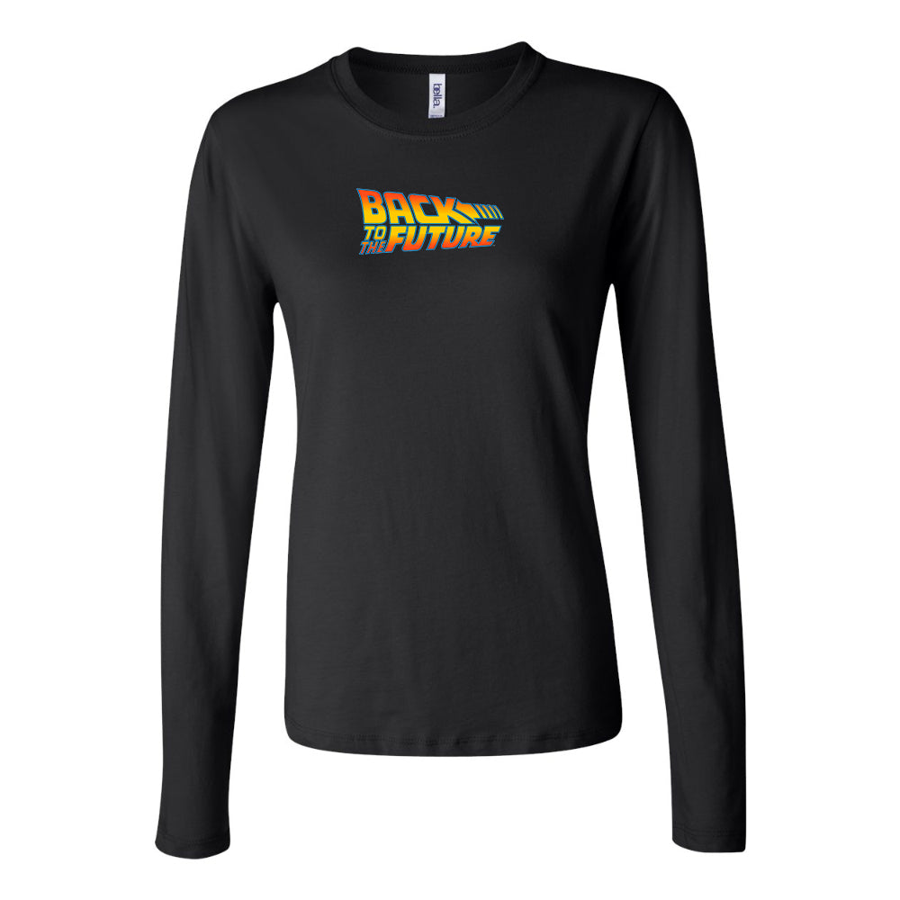 Women's Back To The Future Movie Long Sleeve T-Shirt