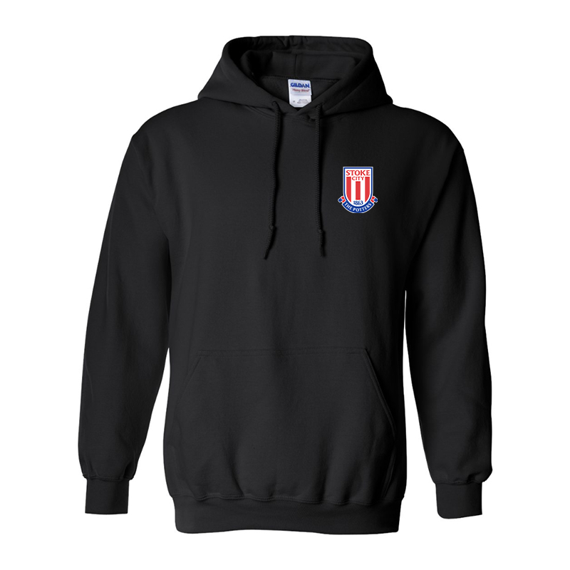 Men's Stoke City Soccer  Gildan  Heavy Blend Hooded Sweatshirt