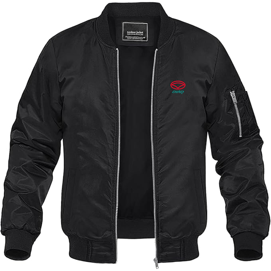 Men's Diar Motors Logo Lightweight Bomber Jacket