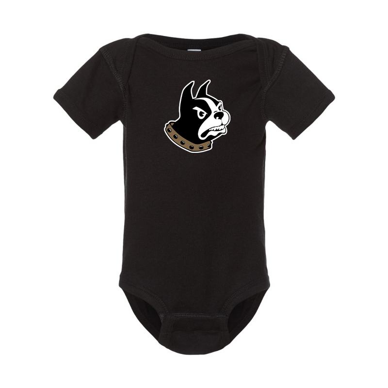 Wofford Terriers   Rabbit Skins Infant Baby Rib Bodysuit