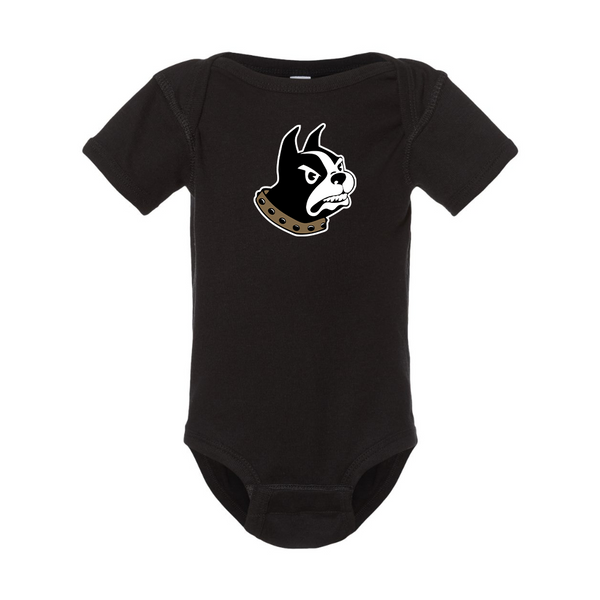 Wofford Terriers   Rabbit Skins Infant Baby Rib Bodysuit