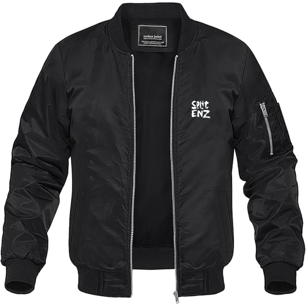 Men's Split Enz Logo Lightweight Bomber Jacket