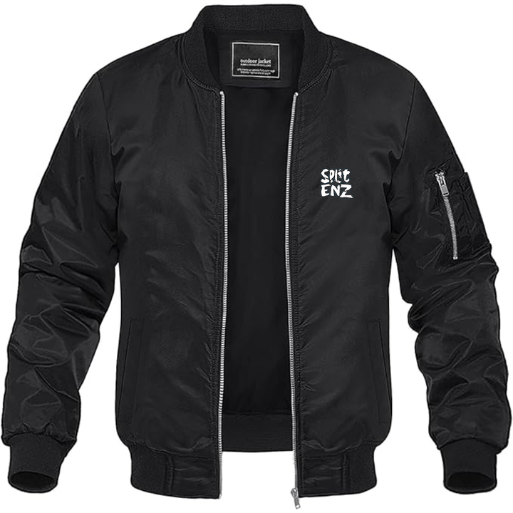 Men's Split Enz Logo Lightweight Bomber Jacket