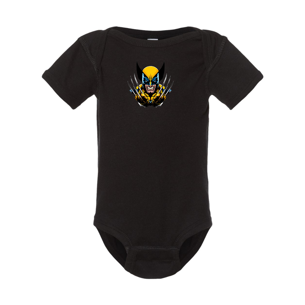 Wolverine 2025 Art   Baby Romper Onesie