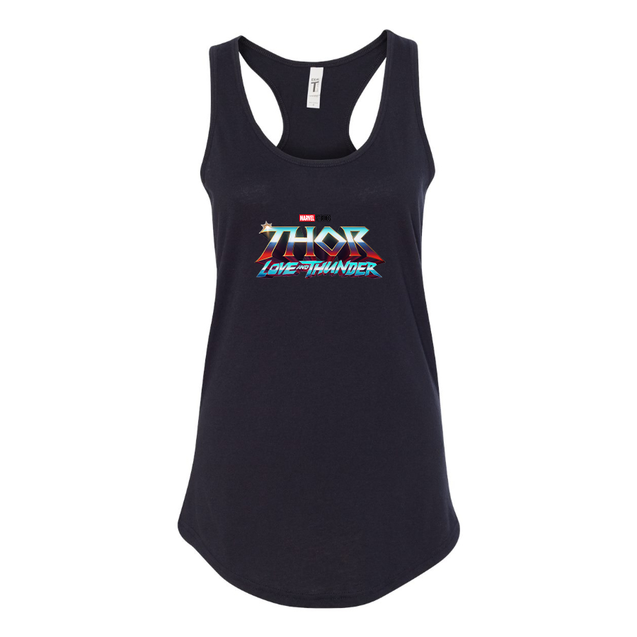 Women's Thor Love & Thunder Superhero Racerback Tank Top