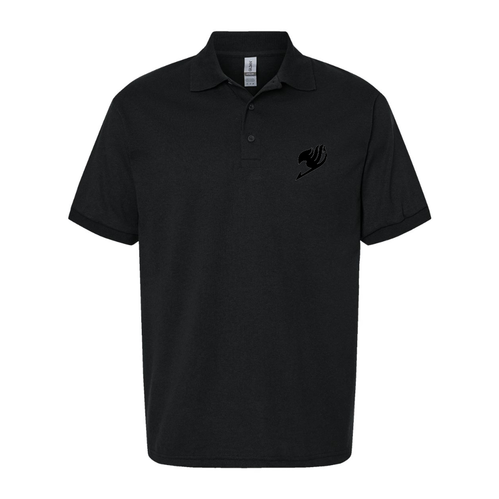 Men's Fairy Tail Wildcats Dry Blend Jersey Polo - Black