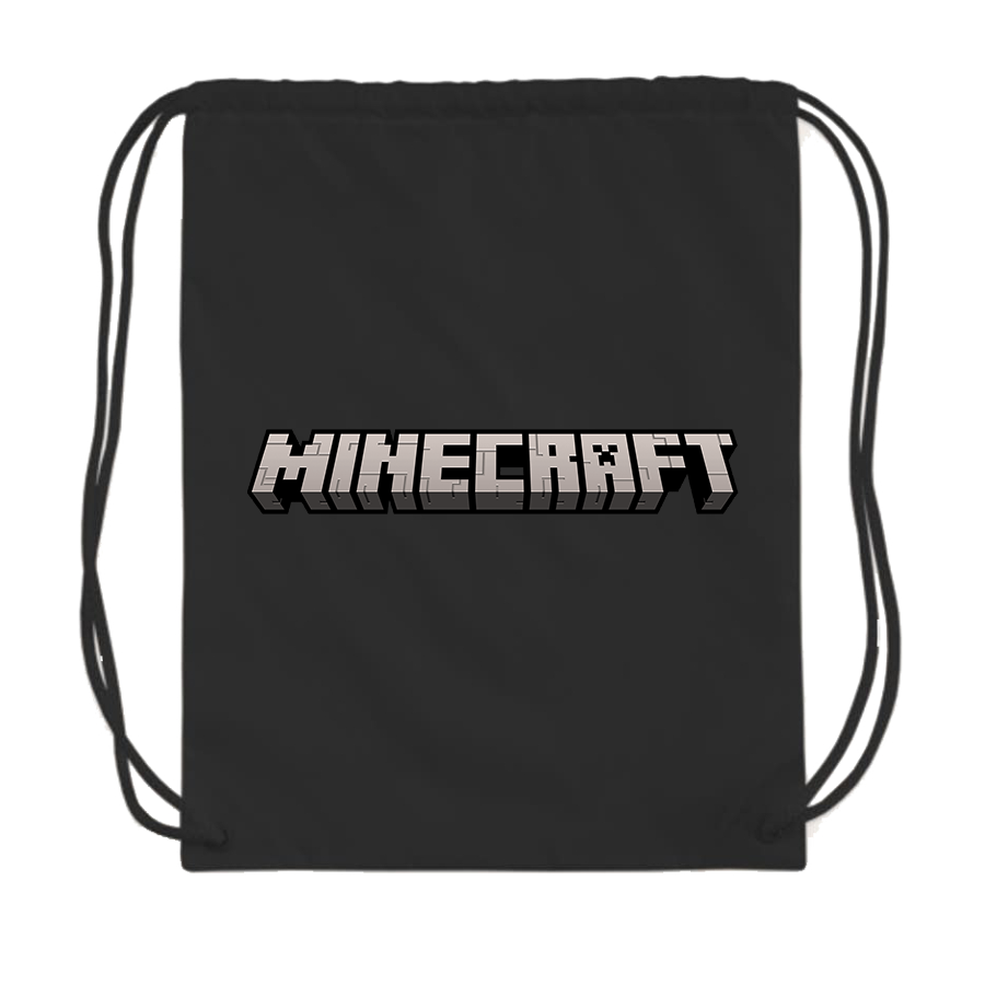 Minecraft Game Drawstring Bag