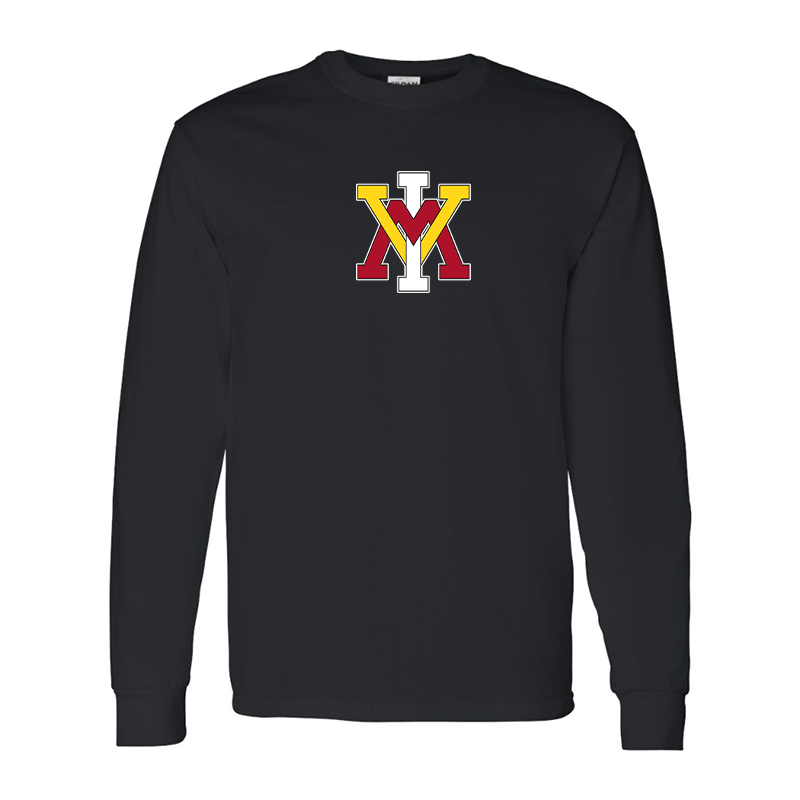 Men's VMI Keydets Gildan Heavy Cotton Long Sleeve T-Shirt
