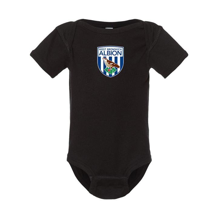 West Bromwich Albion Soccer  Baby Romper Onesie