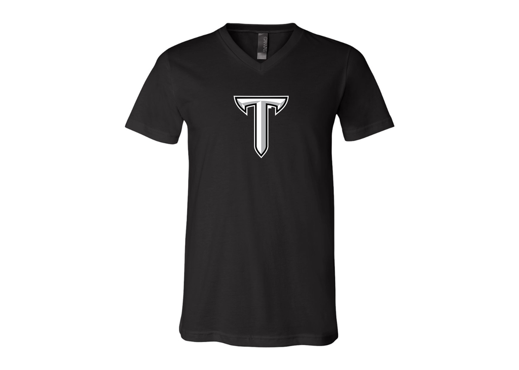 Troy Trojans BELLA  CANVAS - Jersey V-Neck T-Shirt