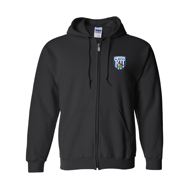 Men's West Bromwich Albion Soccer Zipper Hoodie
