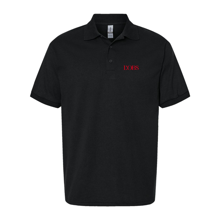 Men's L'OBS Logo Dry Blend Polo