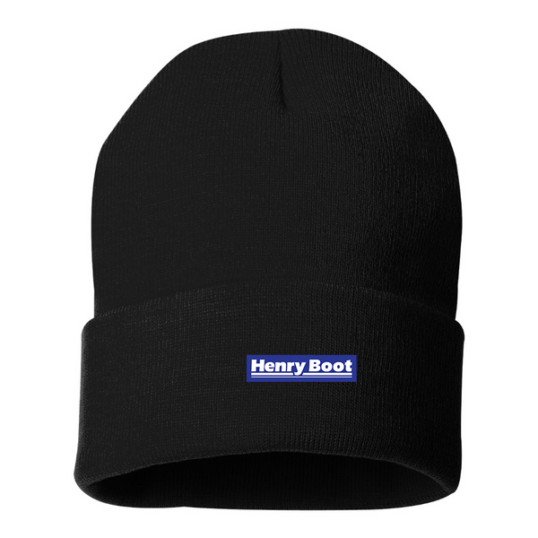 Henry Boot Logo Beanie Hat