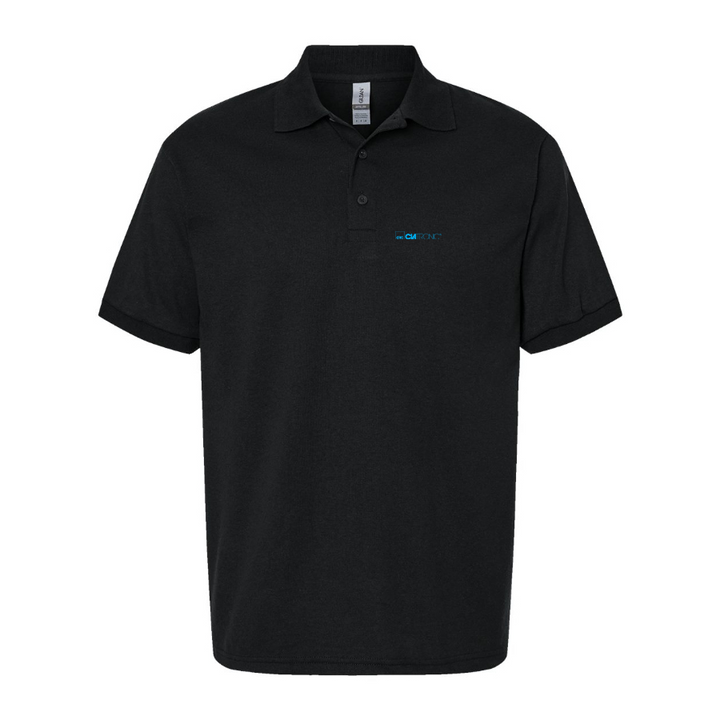 Men's Clatronic Logo Dry Blend Polo - Black