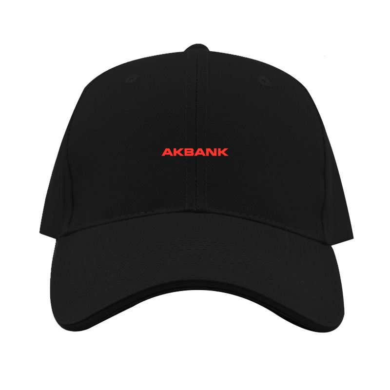 Akbank Logo  Dad Baseball Cap Hat