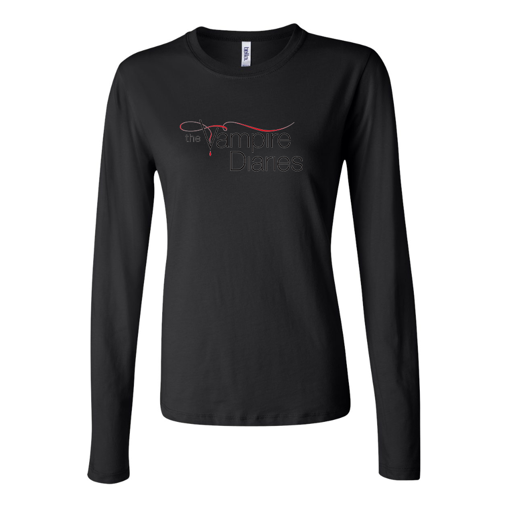 Women's The Vampire Diaries Series Show Long Sleeve T-Shirt